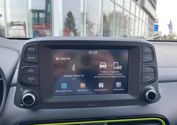 Hyundai Kona cena 72900 przebieg: 75900, rok produkcji 2019 z Wleń małe 154